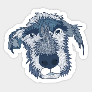 Adorable and Stylish : Khun Chiang The dog Sticker